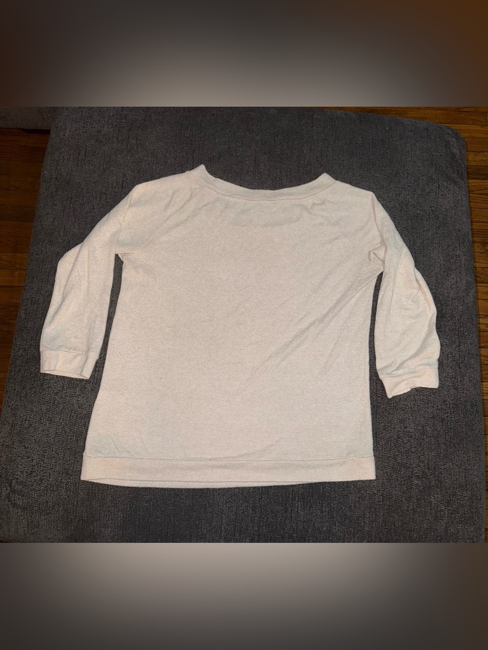Market & Spruce Oatmeal Knit Pullover Top Women’s Large 3/4 Sleeve Casual - Picture 2 of 7